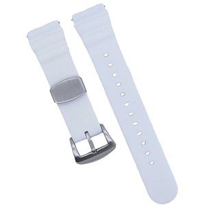 White Silicone Watch Strap 18/20/22MM